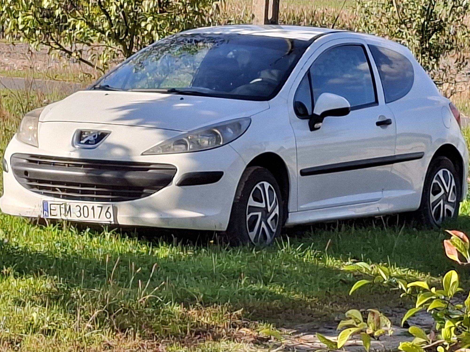 Numer rejestracyjny ETM 30176 posiada PEUGEOT 207 1.4 HDI MR`06 E4 Presence 70 - ETM30176
