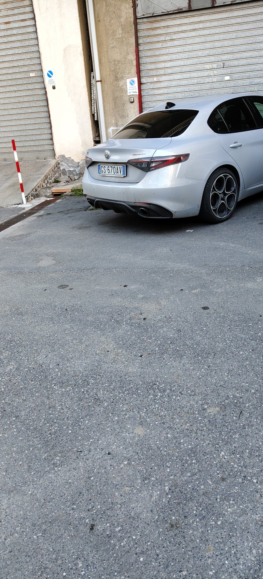 Numer rejestracyjny GS670AV posiada ALFA ROMEO Giulia