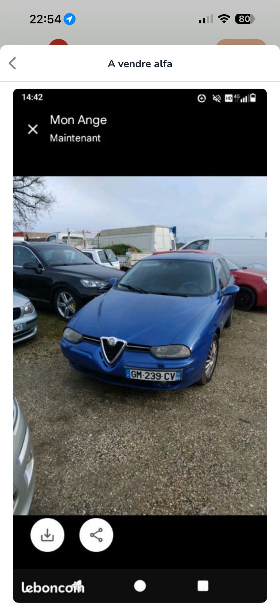 Numer rejestracyjny GM239CV posiada ALFA ROMEO SPORTWAGON