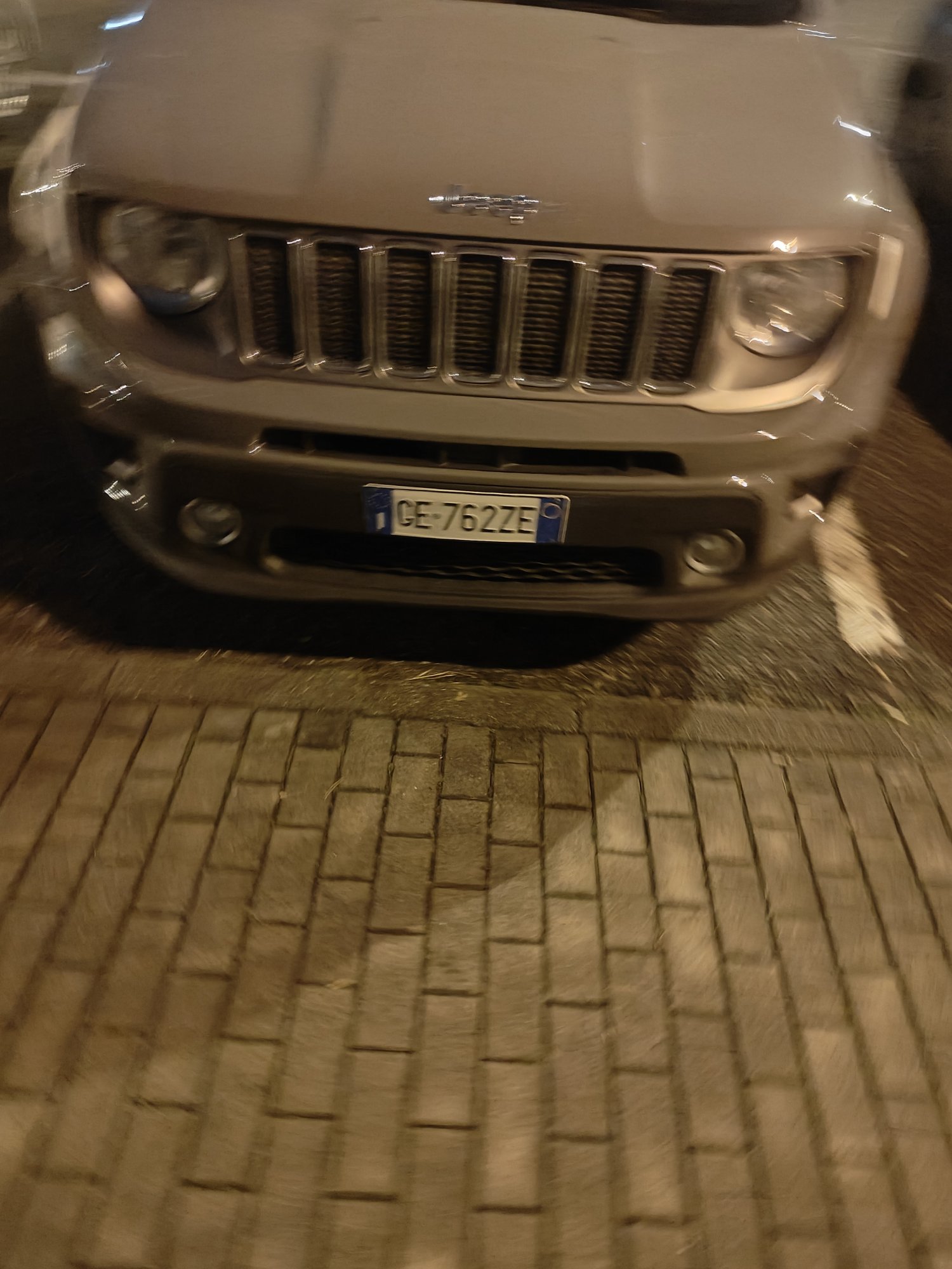 Numer rejestracyjny GE762ZE posiada JEEP Renegade