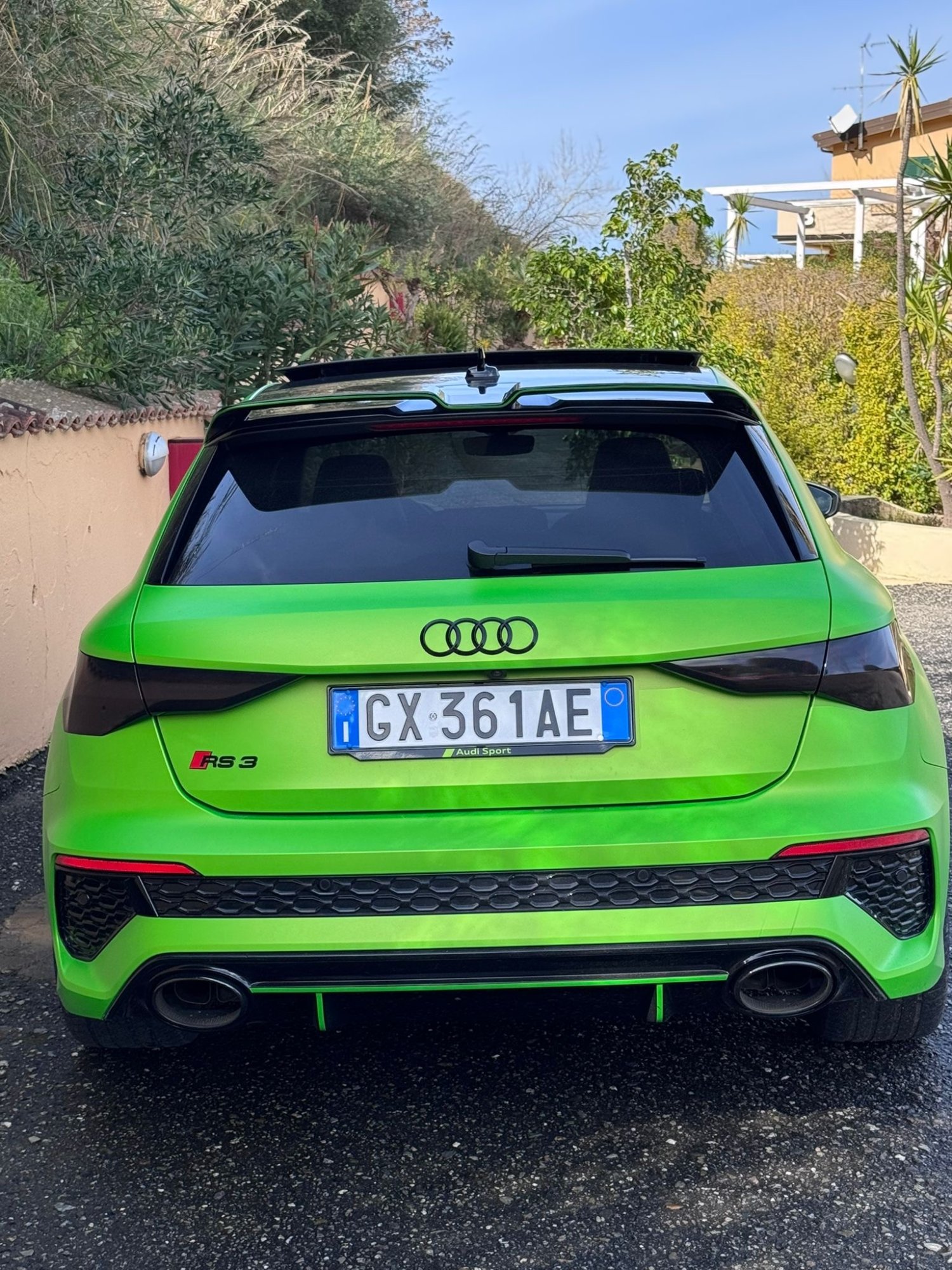 Numer rejestracyjny GX361AE posiada AUDI A3 4a serie