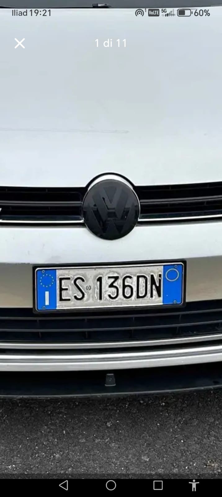 Numer rejestracyjny ES136DN posiada VOLKSWAGEN Golf 7a serie