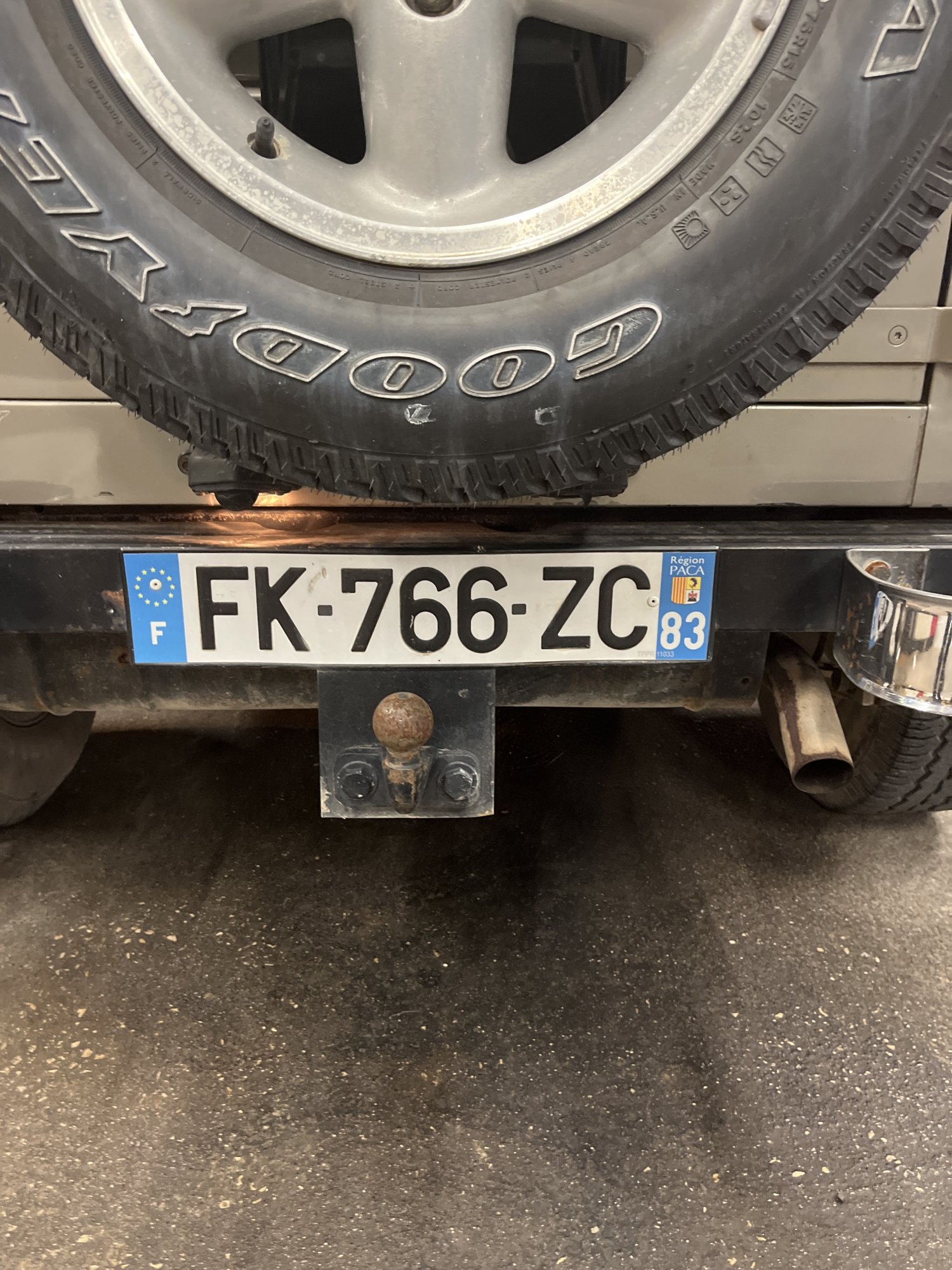 Numer rejestracyjny FK766ZC posiada JEEP WRANGLER