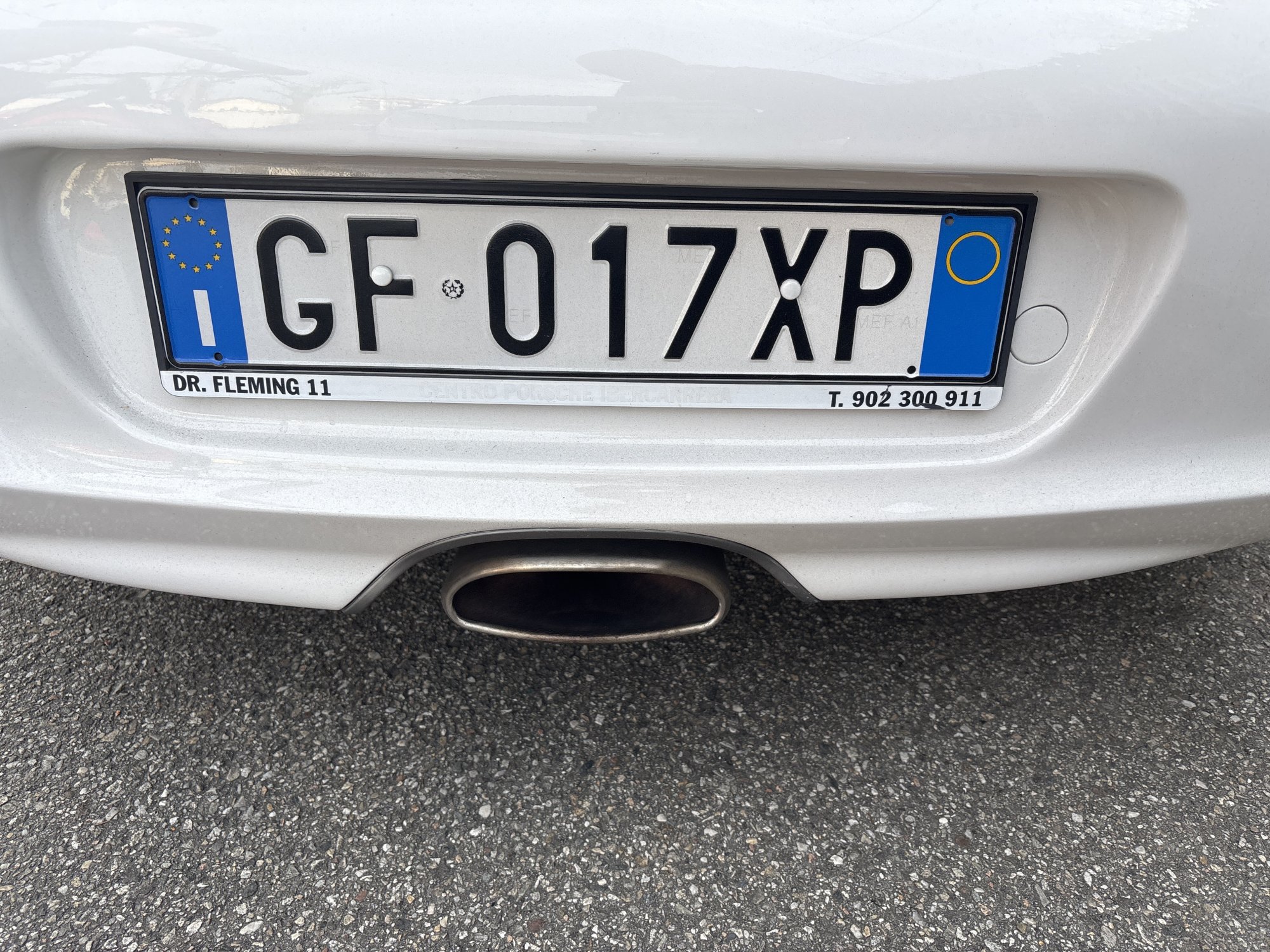 Numer rejestracyjny GF017XP posiada PORSCHE Boxster Boxster 2.7 24V (176 kw)