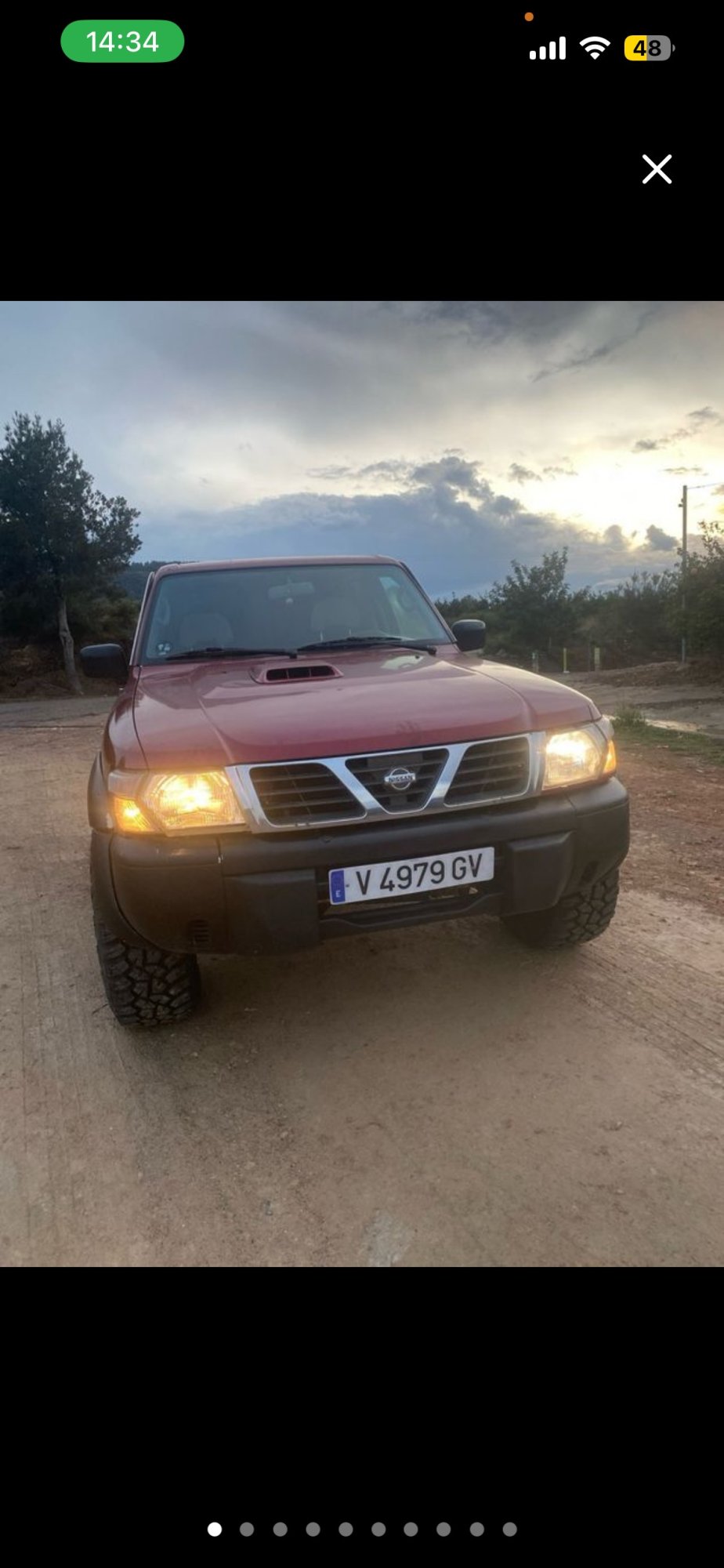 Numer rejestracyjny V4979GV posiada NISSAN PATROL
