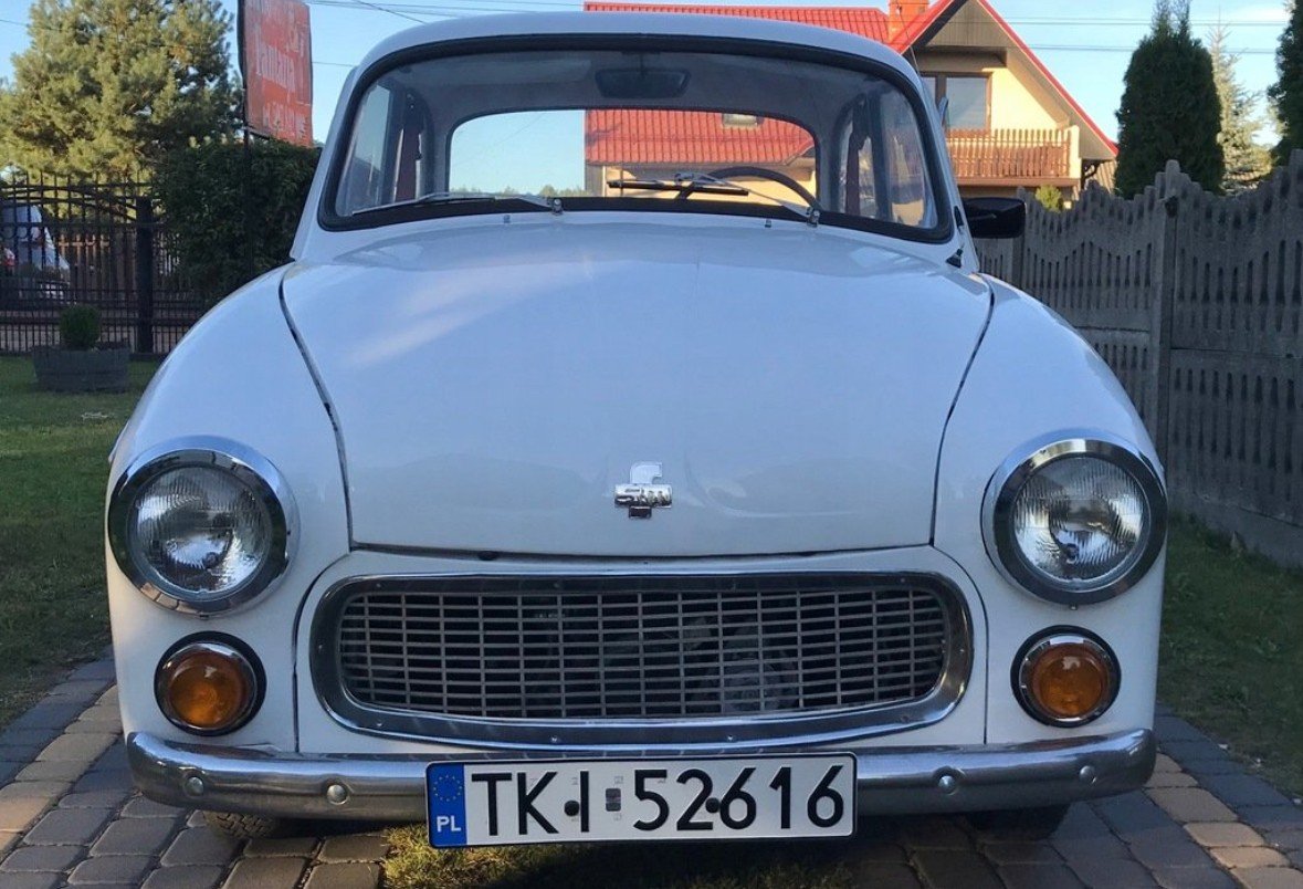 Numer rejestracyjny TKI 52616 posiada FSO-WARSZAWA SYRENA - TKI52616