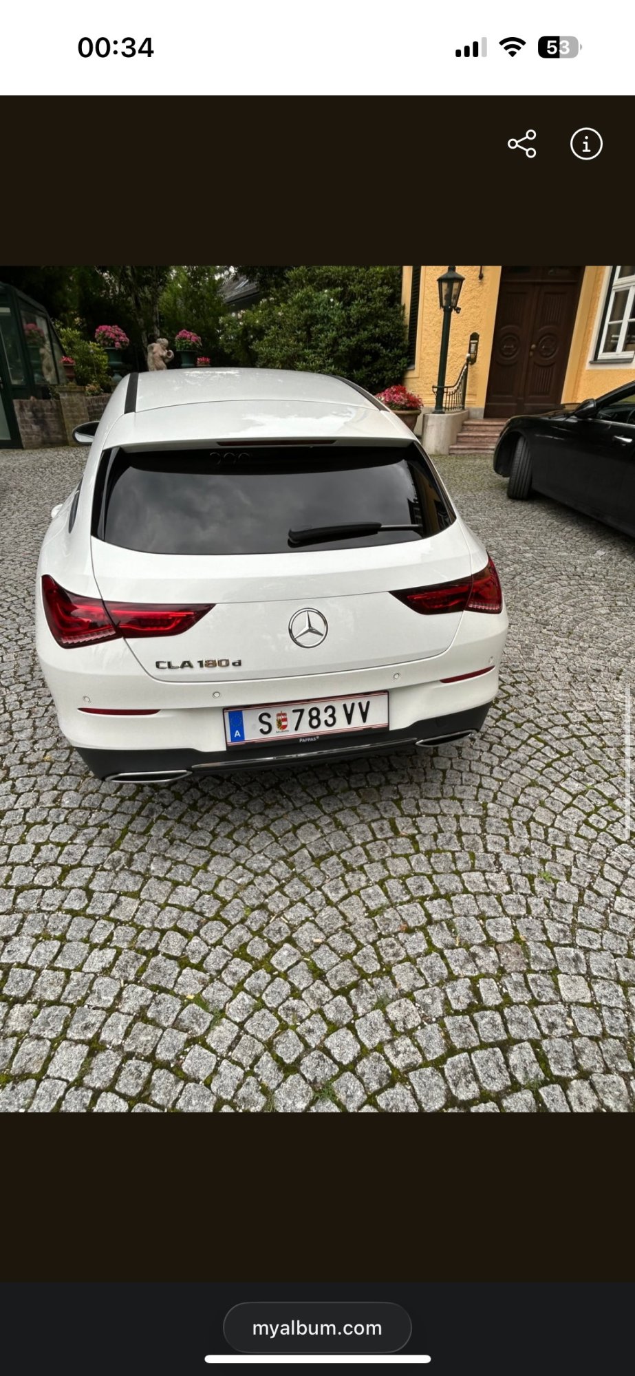 Numer rejestracyjny S783VV posiada Mercedes CLA 180d